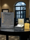 Bigotti Özel Kutulu Nişan Ve Damat Saati 2 Yıl Garantili İç Fonksiyonları Aktif Erkek Kol Saati XB02 thumbnail 7