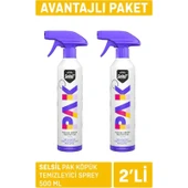 Selsil Pak Mucize Köpük Temizleyici Sprey 500 ml x 2 Adet thumbnail 1