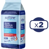 Softline Fresher Islak Temizlik Havlusu Çamaşır Sulu 108 Adet 2 Adet thumbnail 2