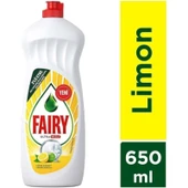 Fairy Sıvı Bulaşık Deterjanı Limon 650 ml thumbnail 1