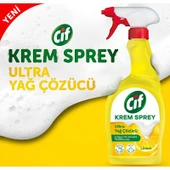 Cif Yüzey Temizleyici Sprey Krem Limon Ultra Yağ Çözücü 750 ml X2 thumbnail 3