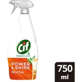 Cif Power Shine Temizleyici Mutfak Yağ Çözücü 750 ml thumbnail 2