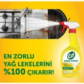 Cif Yüzey Temizleyici Sprey Krem Limon Ultra Yağ Çözücü 750 ml X2 thumbnail 4