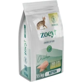 Zoey Tavuklu Yavru Kedi Maması 15 KG thumbnail 1