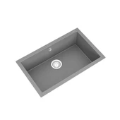 RealStone K013 Gordion 77 Tezgah Altı Granit Eviye Gri - 1