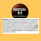 Nescafe 3ü1 Arada Sütlü Köpüklü Kahve 17,4 gr x 56 Adet thumbnail 5