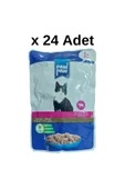 PawPaw Jöle İçinde Biftekli Yaş Kedi Maması 85 gr x 24 Adet - 1