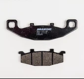 Braking 698Sm1 1991-2007 Kawasaki KLE 500 Uyumlu Ön Fren Balatası Yarı Metalik Balata - 1