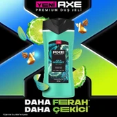Axe Premium Collection Duş Jeli Aqua Bergamot 3 In 1 Vücut Saç Yüz 300 ml X2 thumbnail 3