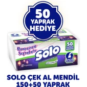 Solo 12'li Çek- Al Kağıt Mendil (1800 Yaprak +600 Yaprak ) thumbnail 2