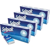 Selpak Klasik Mendil 4 Katlı 10X10 4'lü Set - 1