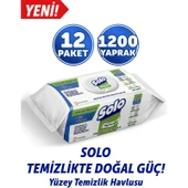 ASF Store Solo Yüzey Temizleyici Havlu Okaliptus Cam Esintisi 100'LÜ 12 Adet thumbnail 1