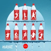 Hayat Sporcu Kapak Su 750 ml X4 Adet - 7