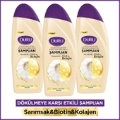 Duru Sarımsak&Biotin& Dökülmeye Karşı Etkili Şampuan 3x500 Ml thumbnail 1