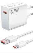Xiaomi Mi 10 10T 11 11i Pro Lite Ultra Şarj Aleti 67w Type C Fast Hızlı SET SZ-SG51 - 1