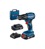 Bosch Professional GSB 185-LI 2 x 2.0Ah Çift Akülü Darbeli Matkap - 06019K3100 - 1