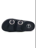 Mulex Kadın Suni Deri Ortopedik Rahat Taban Ayarlanabilen Tokalı Dikişli Şık Dışarı İçeriği Terliği thumbnail 2