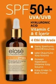 Elose Spf 50+ Leke ve Kırışıklık Karşıtı Güneş Koruma Cilt Bakım Serumu 50 ml. - 2