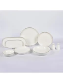 Vitale Yuvarlak Beyaz Servis Takımı MTFK.0118 - 2