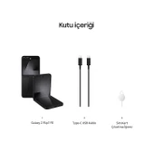 Samsung Galaxy Z Flip 7 FE 128 8 GB (Samsung Türkiye Garantili) Siyah 128 GB - 4