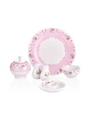 Bernardo Taffy 6 Kişilik 21 Parça New Bone China Kahvaltı Takımı - 1
