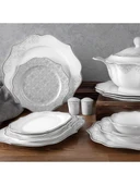 Aryıldız Porselen 60 Parça Silver Yemek Takımı - 1