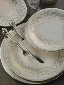 Lucky Art Royal Canterbury Embassy Yemek Takımı 60 Parça - 2