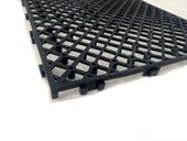 Deck Altı Plastik Zemin Izgara 30x30 cm  Su Tahliyeli, Kaymaz, Modüler Yer Karosu 15 adet - 3