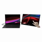 Verbatim PMT-17 17.3" 60Hz 6Ms HDMI+USB-C HDR FullHD FreeSync IPS Taşınabilir Dokunmatik Monitör thumbnail 3