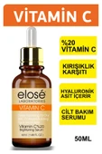 Elose Kolajenli Kırışıklık Karşıtı Doğal Vitamin C Cilt Bakım Serumu 50 ml - 1