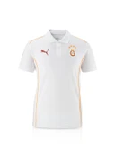 Galatasaray Orijinal Lisanslı Polo Yaka Beyaz Antrenman T-Shirt + Bileklik Set Hediyelik Ahşap Kutulu thumbnail 2