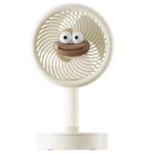 Everest EFN14 Krem 1200mAh 3 Hız Kademeli Masaüstü USB Fan - 1