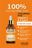Elose Kolajenli Kırışıklık Karşıtı Doğal Vitamin C Cilt Bakım Serumu 50 ml - 2