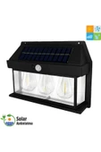 MRS SOLAR HB-500 4'lü Paket Dekoratif Güneş Enerjili 3 Adet LED Ampül Hareket Sensörlü Su Geçirmez 3 Mod Solar - 3