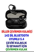 QASUL Çevirmen Kulak içi 142 Dil Bluetooth Uyumlu 5.4 Çeviri Kulaklık İş Seyahati için Çevirmen Kulak - 3