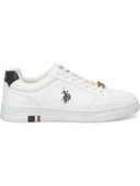 U.S.POLO ASSN NORM 5PR BEYAZ COMFORT CASUAL ANATOMİK SPOR AYAKKABISI thumbnail 3