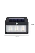 MRS SOLAR HB-500 4'lü Paket Dekoratif Güneş Enerjili 3 Adet LED Ampül Hareket Sensörlü Su Geçirmez 3 Mod Solar - 2