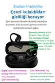 QASUL Çevirmen Kulak içi 142 Dil Bluetooth Uyumlu 5.4 Çeviri Kulaklık İş Seyahati için Çevirmen Kulak - 4