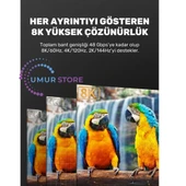 HDMI 2.1 Kablo 8K Ultra Hdtv 2 Metre, 8k 60Hz, 4K 120Hz, 7680P Hdr 2.1V 48GBS Görüntü Kablosu thumbnail 3