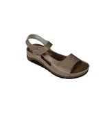 YAZKIŞ Kadın Ten Çırtlı 3cm Topuklu Anne Sandaleti thumbnail 1