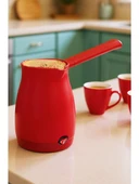 Awox Caffeen Türk Kahvesi Makinesi Elektrikli Cezve Kırmızı - 1