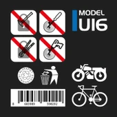 Zintaş U16 U Kilit Bisiklet Motosiklet Kilidi - 5