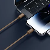 Recci RS08CC Warrior Serisi Type-C to Type-C 100W Hızlı Şarj Özellikli Data ve Şarj Kablosu 1.2M - 2