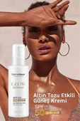 Dermaderm Altın Tozu Etkili Işıltılı Nemlendirici Losyon 250 Ml. ve Spf 50+ Glow Shimmer Altın Tozu Etkili Nemlendirici Işıltılı Güneş Kremi 100 Ml. - 6