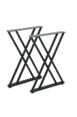 TOLIAHOME Metal Masa Yemek Masası Çalışma Masası Ayağı 2 Adet Ayak 72 Cm Mobilya Ayağı - 1