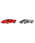 Hot Wheels Premium Lamborghini Countach LP5000 QV ve Lancia Stratos Zero 2li Set JBL02 - 2