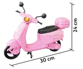 King Toys Beauty Motorcycle Mini Scooter Bebekli thumbnail 12
