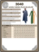 O Yaka Yırtmançlı Uzun Geniş Rahat Tunik Pantolon Sade Basic Spor Takımı - 03040-1.017 - Antrasit thumbnail 9