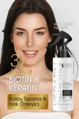 Elose Besleyici Onarıcı Düzleştirici Keratin ve Biotinli Saç Fön Sütü 250 Ml. - 3