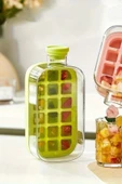 Tilbe Home Yeni Nesil Pipetli Buz Kalıbı Büyük Matara Buz Kalıbı Su Şişesi Kapaklı Taşınabilir Buz Küpü 800ml - 2